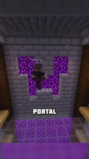 Mirror room in Minecraft #shorts