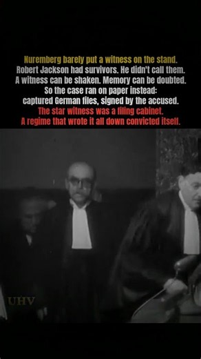 Nuremberg Convicted The Nazis With Their Own Filing Cabinets #history #shorts