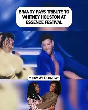 Whitney Houston - "How Will I Know" Brandy Cover