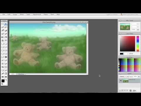 Blur filter in Sumo Paint