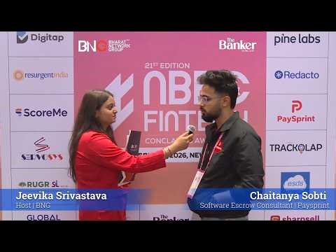 Media Byte By Mr. Chaitanya Sobti, Software Escrow Consultant, Paysprint