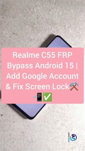 14 reactions · 51 shares | Realme C55 FRP Bypass Android 15 | Add Google Account & Fix Screen Lock⚒️✅ #REALME #ravitechnicalmobile #smartphonefixing | Ravi Pratap Singh | Facebook
