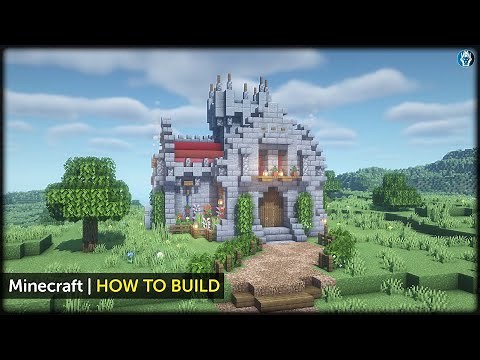 Minecraft Fantasy Cleric's House Tutorial | Villager Houses
