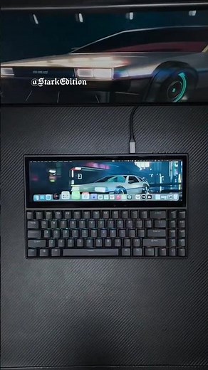 Built a Touchscreen Mechanical Keyboard