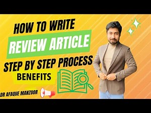 How to Write a Review Paper from Scratch | Step-by-Step Guide with Examples