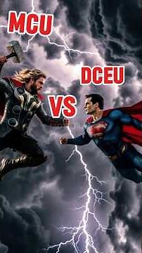 MCU thor vs DCEU SUPERMAN #marvel #dc #superman #thor