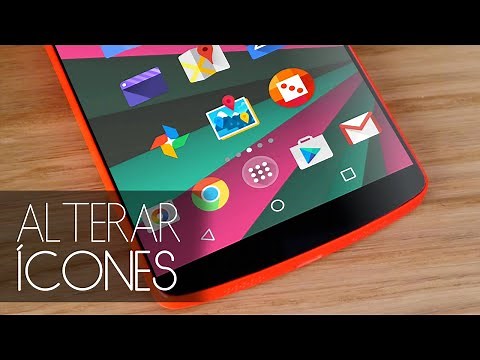 Como mudar os ícones do celular Android