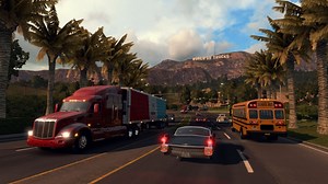 American Truck Simulator Gets Rescaled, Adds Realistic Road Network - Gameranx