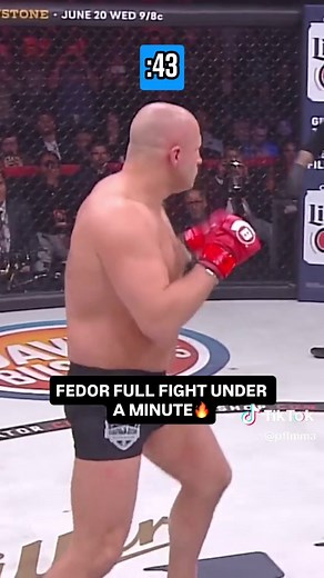 Fedor Emelianenko: Full Fight Highlights in Under a Minute
