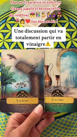 Tirage privé pour l'harmonisation des flammes jumelles