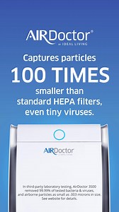 Unbeatable Black Friday Savings on AirDoctor Bundles! Save HUNDREDS today! AirDoctor purifiers use UltraHEPA® technology, trapping 99.99% of particles as small as 0.003 microns. That’s dust, mold, smoke, and even viruses! 🦠💨 Enjoy pure air and pure savings while supplies last! | AirDoctor Pro