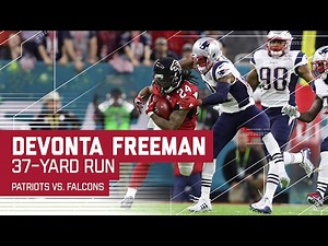 Devonta Freeman Breaks Huge Run! | Patriots vs. Falcons | Super Bowl LI Highlights