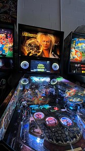 🔮LABYRINTH🧌 pinball is here!!! We are so stoked to have this new machine by @bofpinball based on the iconic Jim Henson film! Come check it out tonight and take the journey to Goblin City! 👾👾 | Super Abari Game Bar