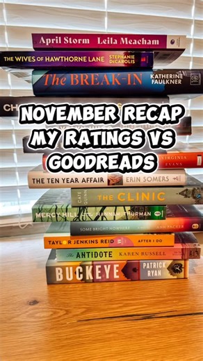 Book lover in the city that never sleeps on Instagram: "📚 November Reading Recap — Best Books I Read This Month - 7 Five Star Reads! If you love discovering the best thriller books, backlist gems, and highly-rated Goodreads favorites, here’s everything I read in November — complete with average ratings and my thoughts. This roundup includes a mix of psychological thrillers, emotional contemporary fiction, and popular book club picks that are trending right now. 📖 My November Reads + Goodreads 