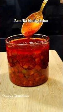 Instant khatta Aam Ka Achar | perfect mango pickle at home #aamkaachar #shorts #food