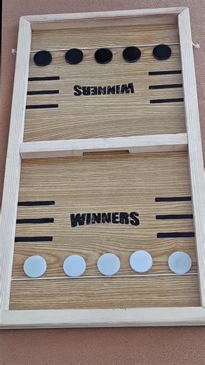 Super winner👍Whoever clear the board first wins 👌 Sling puck game #viral #unfreezemyacount