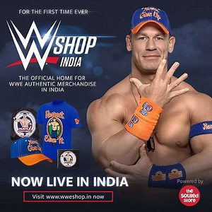 WWE Shop launches in India