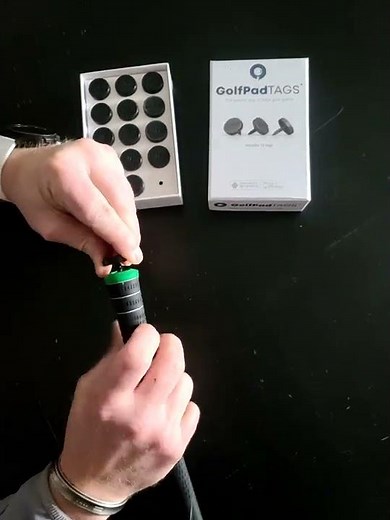 Demonstration of Golf Pad TAGS installation