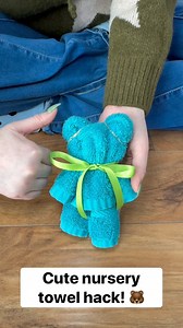 Cute Teddy Bear Towel This original video was produced by Network Media LLC Productions, Rick Lax and Jennie Carroll | Home Hacks & Easy Snacks