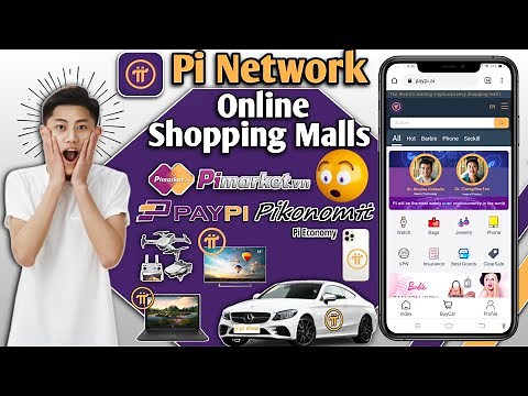 Pi Network Online shopping Malls | Pi Online Market places | Pi network new update | M Farhan Fayyaz