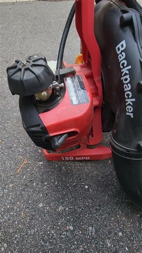 Homelite backpack leaf blower