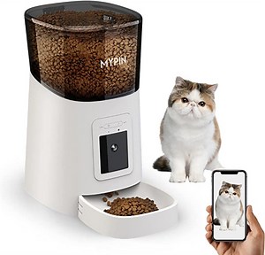 Introducing the Smart and Convenient Video Pet Feeder for Cats and Dogs