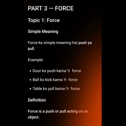 Force Explained | What is Force? Definition, Types & Effects | Physics 🔬⚡