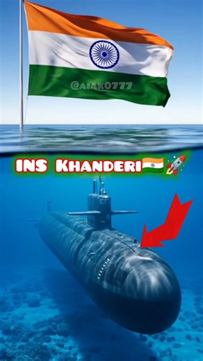 INS Khanderi –🇮🇳😱 India’s Silent Killer Submarine | #submarine #oceanfacts #facts #shorts #viral