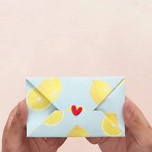 Como hacer un sobre para cartas 1