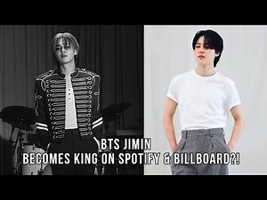 10 BTS Jimin Solo Songs Dominate Billboard and Spotify - 'Be Mine' Reaches Over 300 Streams?!