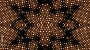 Lights VJ Kaleidoscope - Loop Background - Wall of Lights - Motion Graphics loops for VJ s, artists, clip makers, producers.
