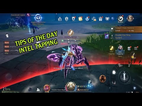 MU ORIGIN 3 - INTEL TAPPING TIPS OF THE DAY