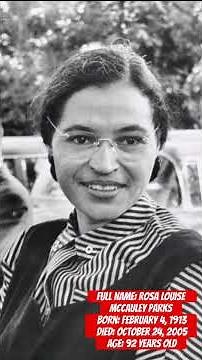 Rosa Parks: The Woman Who Changed Civil Rights History | A Life Remembered (1913–2005)