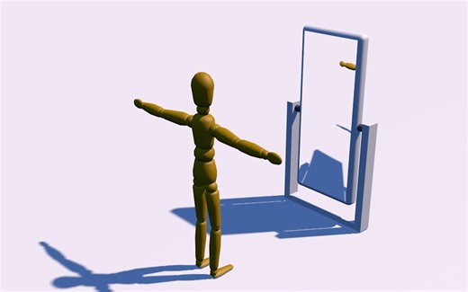 c4d反光镜材质+镜头特效教程