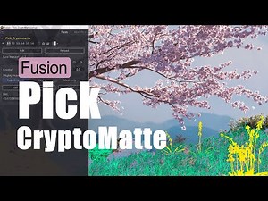 DaVinci Resolve Fusion Fuse | Pick Cryptomatte