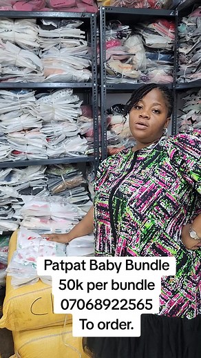 Pat Pat Baby Bundles for Wholesale in Lagos