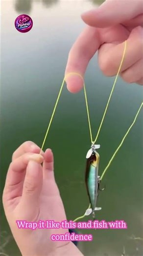 How to Wrap Your Lure So It Never Comes Loose #FishingTips