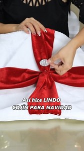 ¡Cojines Navideños Originales! #reelsfacebook #tendencia #navidad | Anny Diseña Crea y Decora