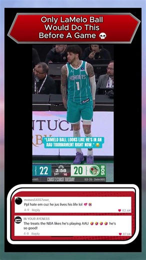 Please Subscribe And Comment, People Either LOVE LaMelo… Or..? #lameloball #basketball #nba #short
