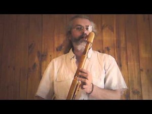 Saxo tenor de bambú, en Do-Bamboo saxophone