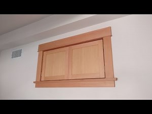 How to build shaker cabinet doors