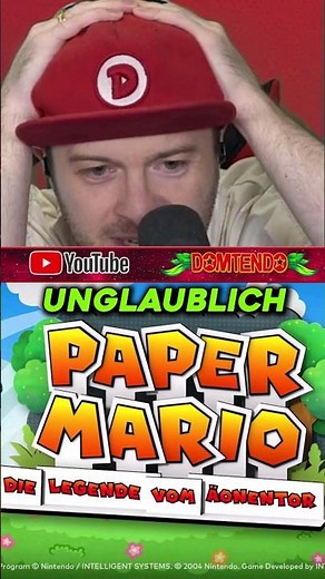 Domtendo reacts to Paper Mario The Legend of the Aeon Gate Remake