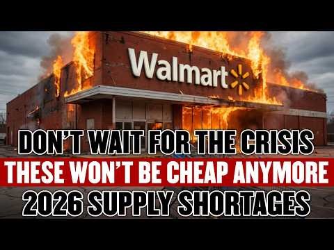 15 BUDGET-FRIENDLY SURVIVAL FOODS To Stockpile Before 2026 | Economic Collapse Prepper Pantry