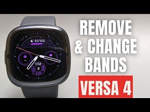 How to Change Bands on Fitbit Versa 4