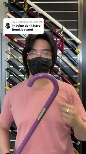 Brook's "Soul Solid" Cane Sword from #OnePiece