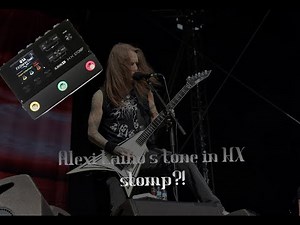 HOW TO SOUND LIKE ALEXI LAIHO (AT LEAST AS SIMILAR AS POSSIBLE) IN LINE6 HX STOMP!