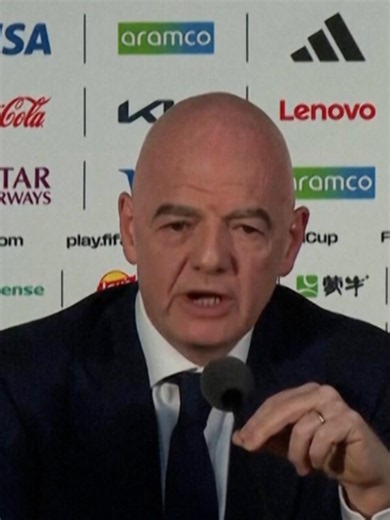 ‘We are not the kings of the world who can rule over governments.’ 🗣️ FIFA president Gianni Infantino speaks on Omar Artan, the Somali referee who was denied entry into the United States. #StanSportAU #WorldCup #Infantino #Artan
