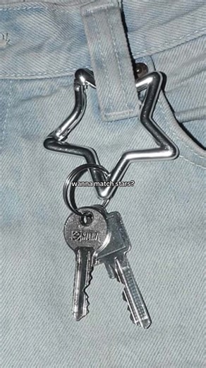 Stylish Star Accessories for Your Keychain