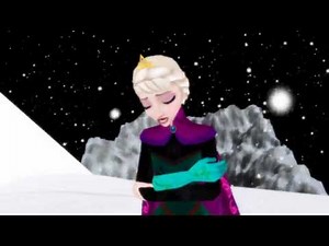 MMD Frozen Let it go first part -animation