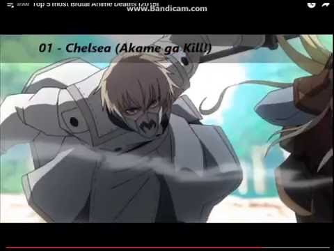 Chelsea's death (akame ga kill)